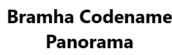 Bramha Codename Panorama Logo