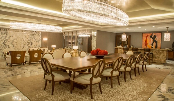 Bramha Codename Panorama Dining Area